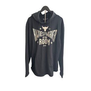 Under Armour Men's Dwayne Johnson's Project Rock Terry Hoodie Size XXL